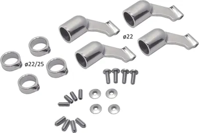 Produktbild von Handlaufhalterset A4 22 mm Rohr