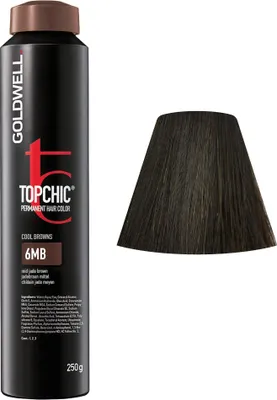 Produktbild von Goldwell Topchic The Browns, Braun, 6MB, Mid Jade Brown, Unisex, 250 ml, Alle Haare