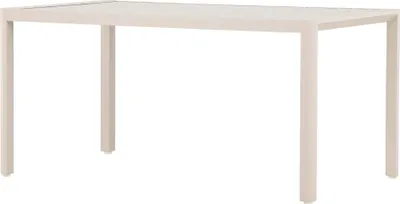 Zdjęcie produktu dla FURNLUX Stół do jadalni na zewnątrz Giardini Beige 85 cm / Kolor główny: beżowy / Wymiary: 85 x 150 x 72 cm