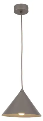 Produktbild von Pendelleuchte Metall Ø 21 cm rund H: max. 155 cm Braun E27 Modern Hängelampe