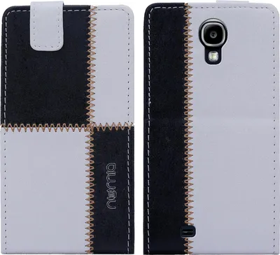 Produktbild von Samsung Galaxy S4 (i9500) numia Flipstyle Weiss-Schwarz