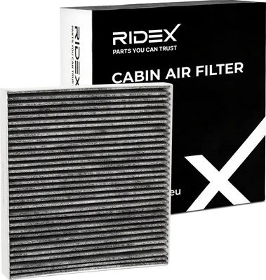 Produktbild von RIDEX 424I0215 Innenraumfilter Pollenfilter für VW Golf VII Schrägheck (5G1, BQ1, BE1, BE2) Aktivkohle