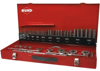 Productafbeelding van Juego herramientas de roscar, 54 stuks