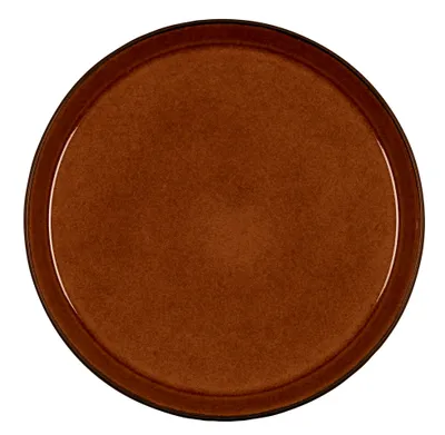 Image de Bitz Assiette plate Gastro Noir/Ambre ø 27 cm