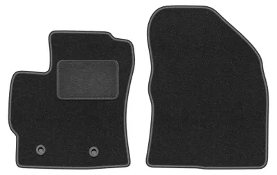 Immagine prodotto di Tappetini anteriori in moquette per Toyota Verso 2009-2013 (monovolume) – 2 pezzi, grigio grafite, su misura – Wielganizator LUX