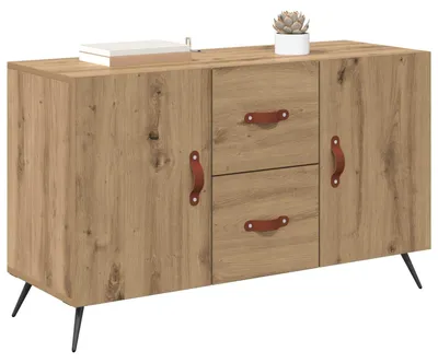 Image de vidaXL Sideboard Chêne Artisan 100 x 36 x 60 cm Matériau dérivé du bois