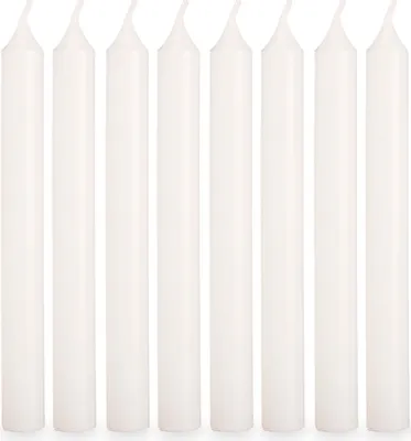 Obrázok produktu pre Kónické sviečky CELESTIA, 20 cm, biele