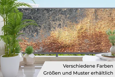 Obrázek produktu pro MuchoWow® Balkonová zástěna na ochranu soukromí -  - 90x500 cm
