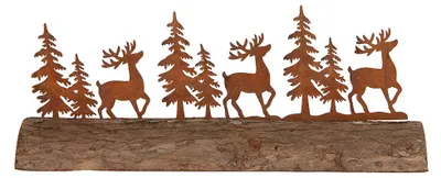 Obrázok produktu pre Clayre & Eef Dekoračná figúrka zvieratá 25 x 5 x 6 cm hnedá kovová