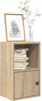 Productafbeelding van Maison Exclusive - Boekenkast Sonoma-eikenhout, 31x24x52 cm, houtvezel