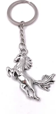 Immagine prodotto di Onwomania Portachiavi Cavallo da Salto a Cavallo in Metallo Ciondolo Charm