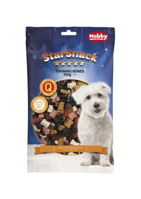 Produktbild von Nobby Training Bones, Meat snacks, Gemischtes Fleisch, 200 g, 200 g