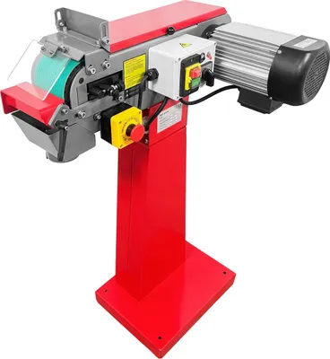 Produktbild von PAULIMOT Bandschleifer SBS150, Schleifband 1.220 x 100 mm, zwei Bandgeschwindigkeiten, 400 Volt Motor