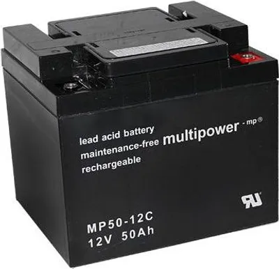 Produktbild von Pb-Akku MULTIPOWER 12 V/50,0 Ah