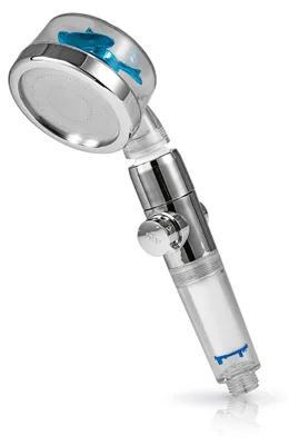 Produktbild von EASYmaxx Duschkopf mit Wasserstopp & Druckregler mit Präzisionsdüsen & Filter, Badzubehör, Sanitärzubehör, Badbedarf für Badpflege und Haushaltsbedarf