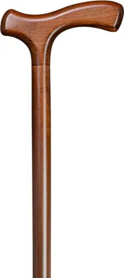 Immagine prodotto di Bastone classico da donna in legno con manico Fritz - marrone