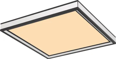 Image de Globo Lighting Plafonnier métal noir mat, LED