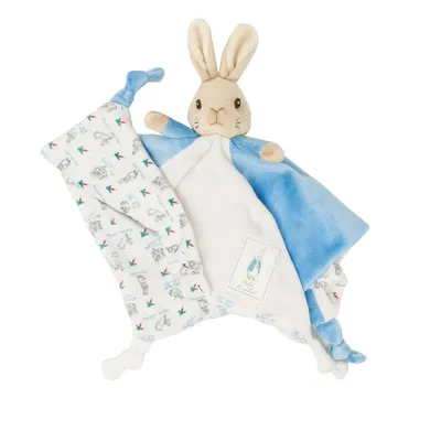 Image de Lapin Flopsy en peluche arc-en-ciel Flopsy bleu