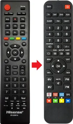 Produktbild von Fernbedienung geeignet für HISENSE ER-22601A