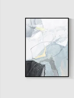 Produktbild von TPFLiving Kunstdruck LW-59 (OHNE RAHMEN) Poster - Leinwand - Wandbild - Hochauflösender Giclée-Druck, langlebig und hochwertig - Nordic Art - Abstrakte Perspektive - Bilder Wohnzimmer -  - Größe: 60x80cm