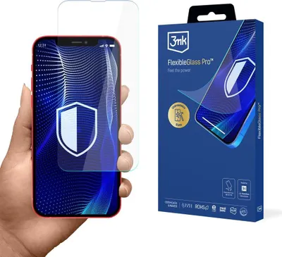 Immagine prodotto di 3mk FlexibleGlass Pro Apple iPhone 13/13 Pro Vetro Ibrido Infrangibile Trasparente