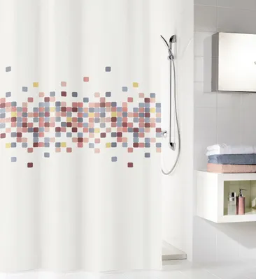 Produktbild von Kleine Wolke Duschvorhang Cora multicolor, 180 x 200 cm