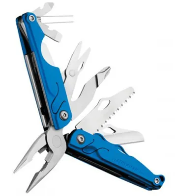 Produktbild von LEATHERMAN Leap Tool Multifunktions-Werkzeug hochwertiges Multitool extra für Kids Blau