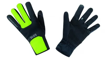 Produktbild von Gore M WS Thermo-Handschuhe – lang schwarz-neongelb größe S (6) 100491-9908-6
