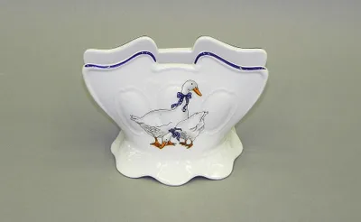 Obrázek produktu pro Stojánek na ubrousky, husy, český porcelán, Leander