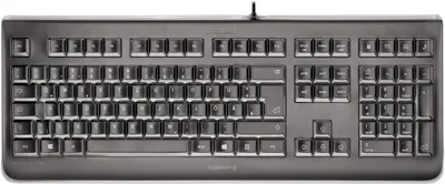 Zdjęcie produktu dla CHERRY KC 1068, Pełnowymiarowy (100%), Przewodowa, USB, QWERTY, Czarny