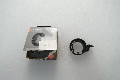 Image de Sonnette de vélo Knog Oi Classic Large pour 23,8 - 31,8 mm, couleur : noir/noir mat