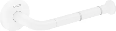 Produktbild von Hansgrohe Toilettenpapierhalter Axor Universal Circular mattweiss, 42856700