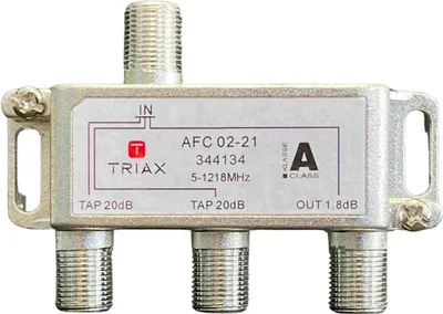 Image de Dérivateur TRIAX double, 1,2 GHz, 20 dB, 1 pièce.