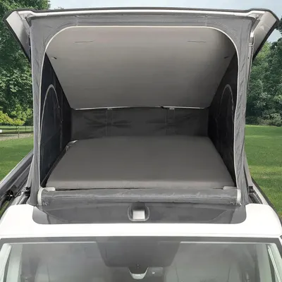 Obrázek produktu pro Běžné prostěradlo pro obytné vozy VW California T6.1, vhodné pro střešní postel, výsuvnou střechu, spodní lůžko, palandu, střešní postel. Náhradní prostěradlo, šedé prostěradlo