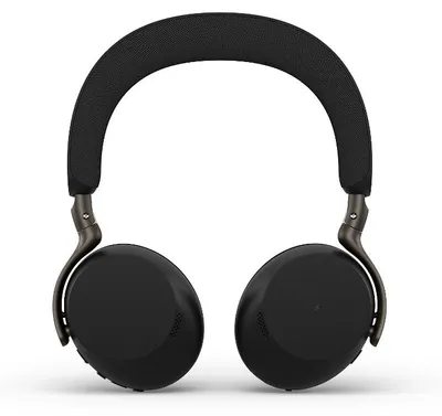 Produktbild von Jabra Evolve3 75 MS Stereo black mit Link390c u. WLC