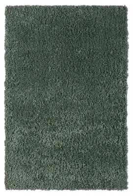 Obrázek produktu pro MY-RUG Koberec, koberec s vysokým vlasem Shaggy Star, 180x120, zelený, mírně lesklý, extra nadýchaný, obdélníkový tvar