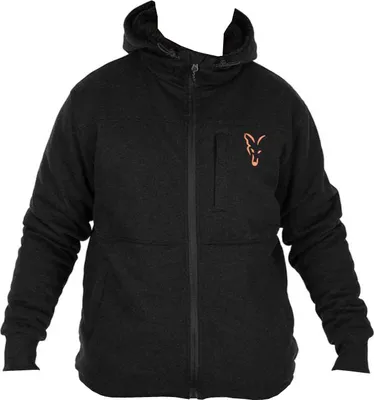 Produktbild von Fox Collection Sherpa Jacket Black & Orange - Angeljacke, Größe:S