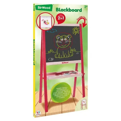 Image de Tableau En Bois De 89 Cm Avec Craies Et Gomme