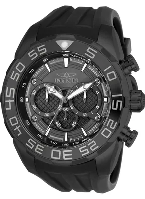 Obrázek produktu pro Invicta Speedway 26308 Pánské hodinky - Quartzový strojek - Nerezová ocel s černým ciferníkem - 50 mm