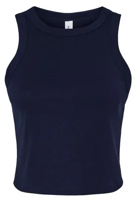Image de Bella + Canvas - Haut sans manches dos nageur pour femmes LT2286 (L) (bleu marine)