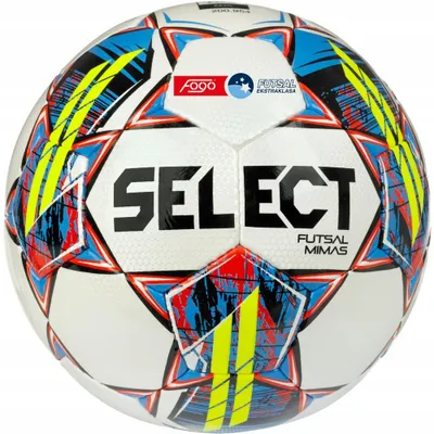 Produktbild von Select - "Futsal Mimas Fogo Ekstraklasa" Fußball PP4044 (Einheitsgröße) (Weiß/Blau)