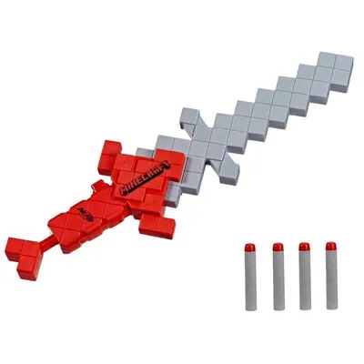 Immagine prodotto di NERF Minecraft Hearstealer Spada + 4 proiettili Hasbro