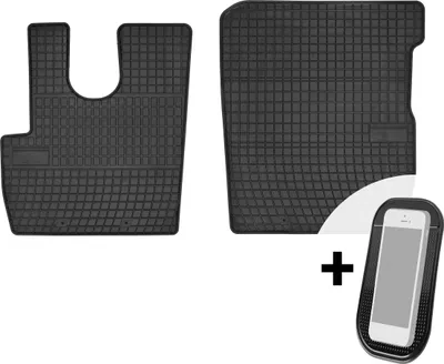 Produktbild von Gummimatten Auto Fußmatten Automatten Passgenau 2-teilig Set - passend für DAF CF 106 Euro 6 ab 2012