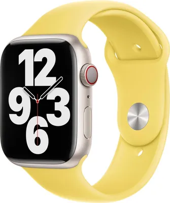 Image de Apple MN2A3ZM/A accessoire intelligent à porter sur soi Bande Jaune Fluoroélastomère