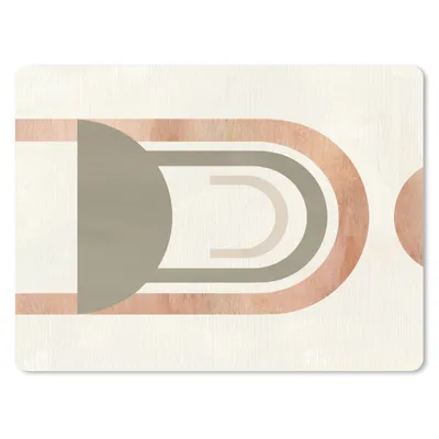 Produktbild von MuchoWow® Mauspad Mousepad Design - Rosa - Abstrakt 40x30 cm - Mousepads - Maus Mat - Pad - Mausunterlage - Anti Rutsch
