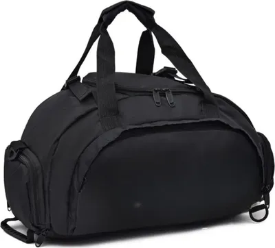 Immagine prodotto di Borsa sportiva fitness per allenamento, palestra, viaggi, tracolla e schiena NERO