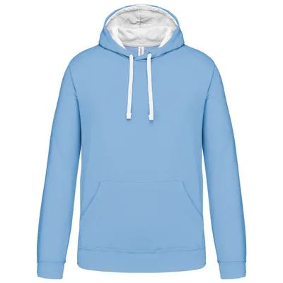 Produktbild von Kariban Herren-kapuzensweatshirt bicolor