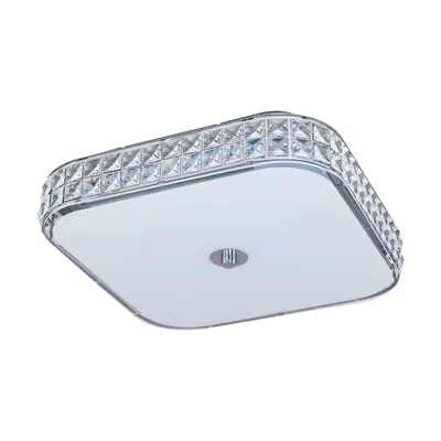 Produktbild von EGLO Cardillio, Nicht austauschbare(s) Leuchtmittel, 4000 K, 2900 lm, Chrom, Transparent, Weiß