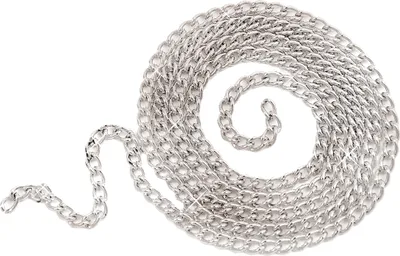 Produktbild von UIT Ankerkette 3.2 mm 1 m lang 0.7 mm stark Versilbert