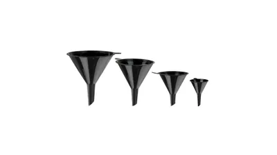 Produktbild von Kunststoff-Trichter Set 4 tlg. schwarz